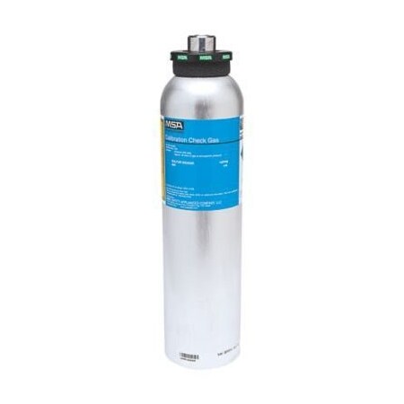 Msa Safety Calibration Cylinder, Gas, 58 L, (Hcn)-10 Ppm 809351